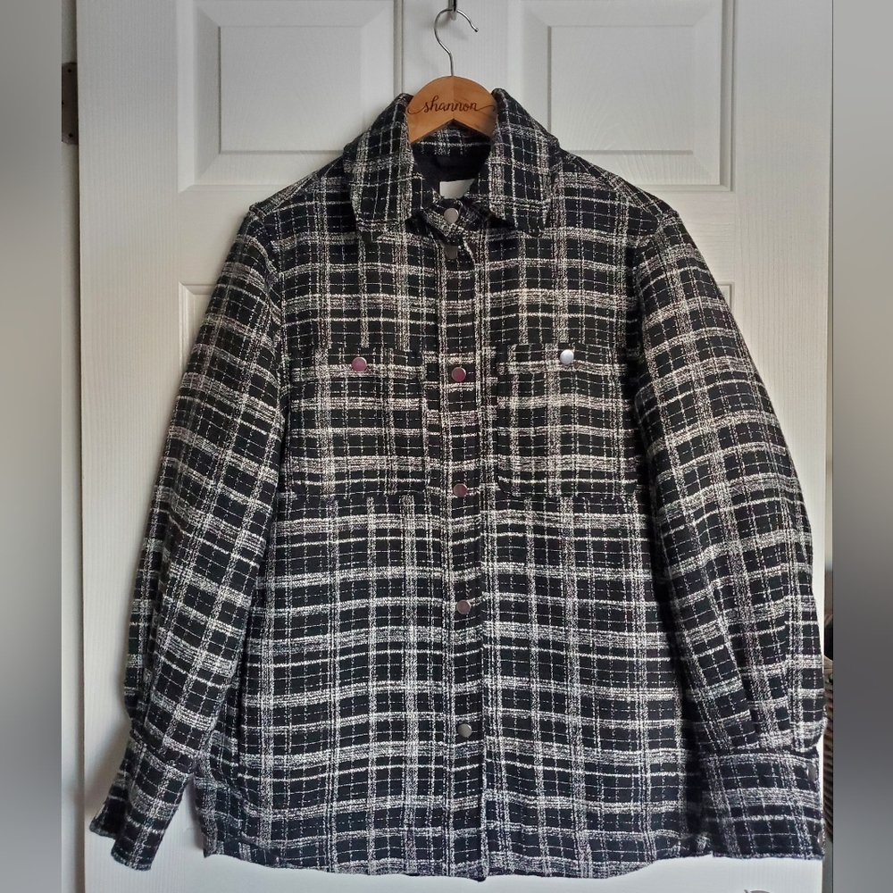 H&M oversized shacket  size xs